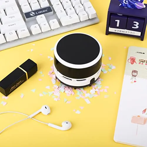 FineInno Mini Crumb Vacuum Cleaner - Portable Cordless Handheld Sweeper for Home, Office, Cars - Image 9