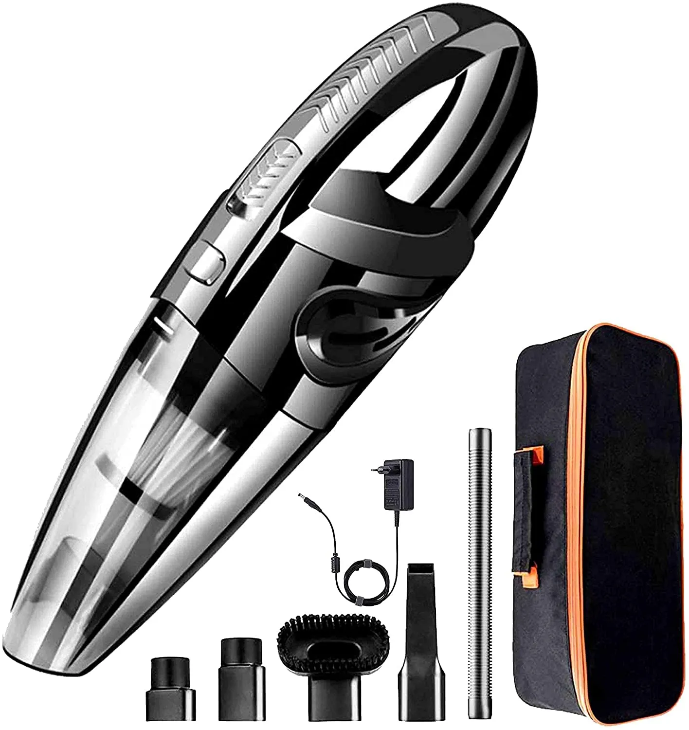 Handheld Cordless Vacuum Cleaner for Home & Car - 2200mAh Rechargeable, 120W, 6000PA Suction