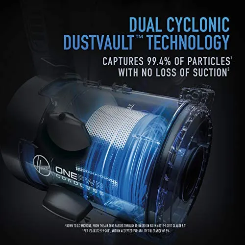 Hoover ONEPWR Blade MAX AutoVac Cordless Vacuum Cleaner, Lightweight for Home, Car & Pet Hair - Image 2