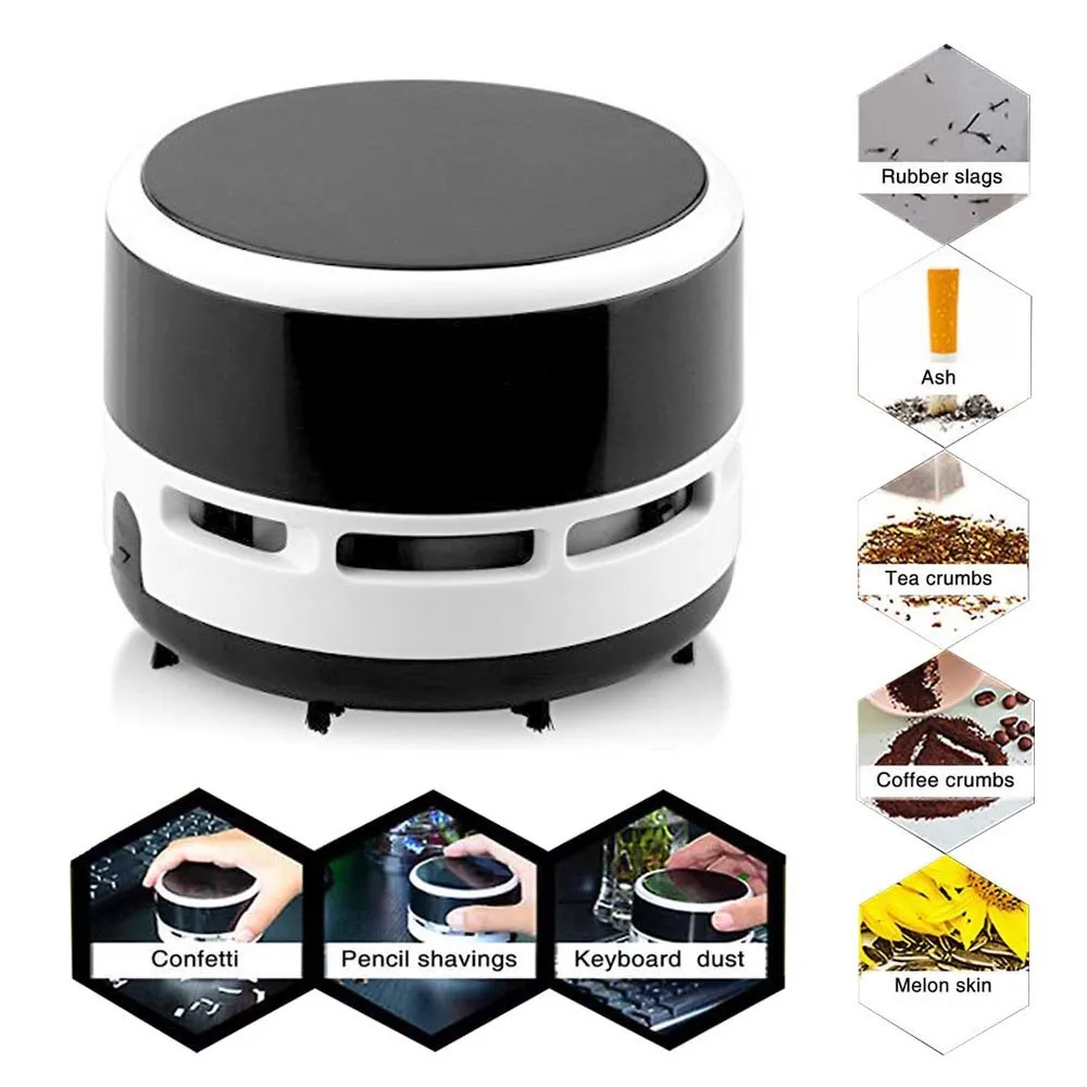 iDili Portable Cordless Handheld Vacuum Cleaner for Home Office Cars - Lightweight Black Design - Image 2