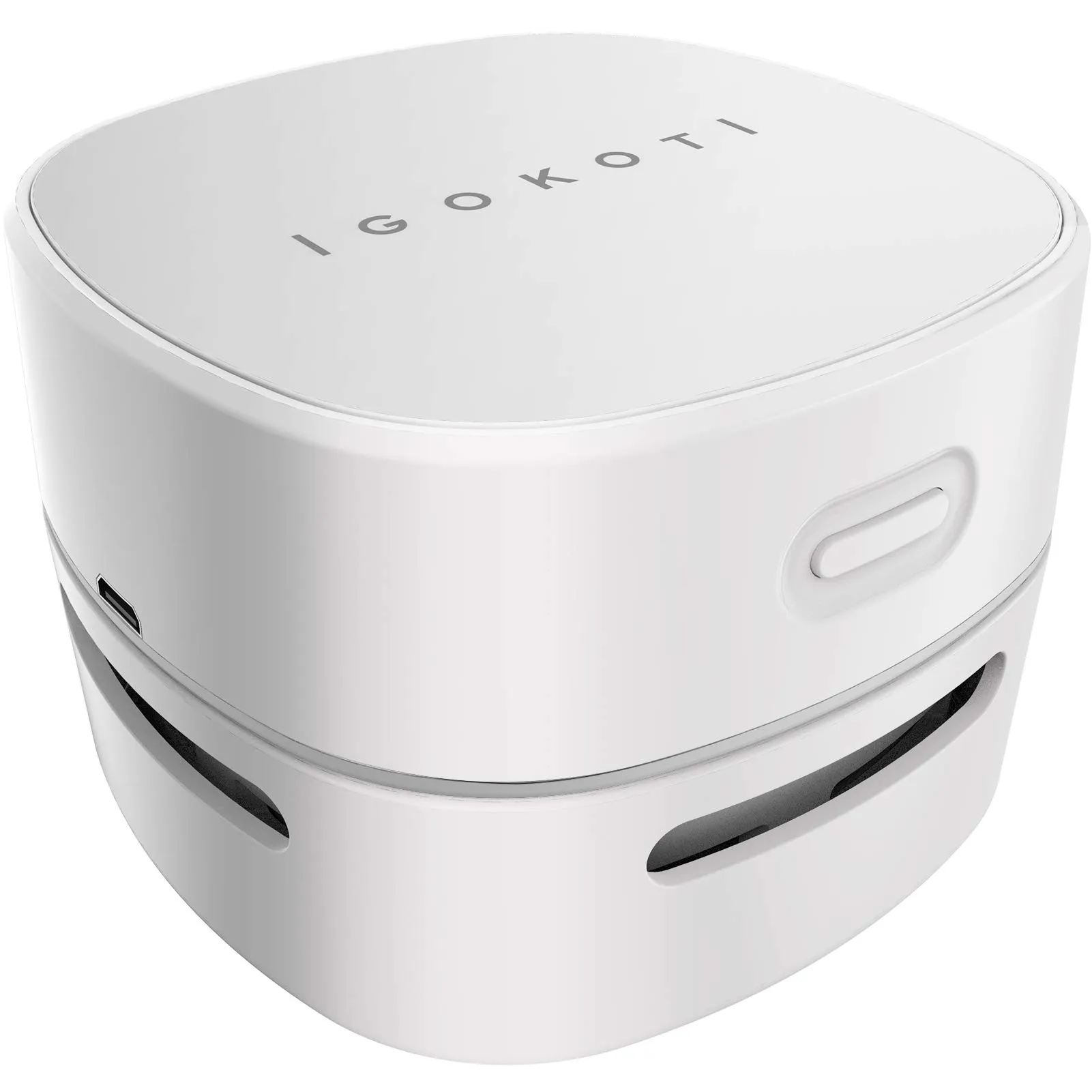 IGOKOTI Mini Desk Vacuum Cleaner - Cordless USB Rechargeable, High Suction & Low Noise, 3.16' Size