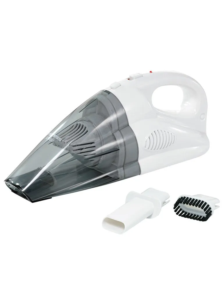 Impress IM1001W-16 Handheld Vacuum - Lightweight Cordless, White - Perfect for Home, Car & On-the-Go