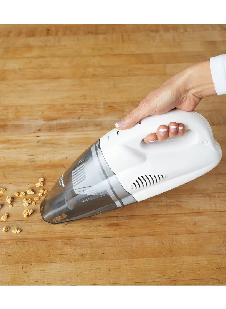 Impress IM1001W-16 Handheld Vacuum - Lightweight Cordless, White - Perfect for Home, Car & On-the-Go - Image 2