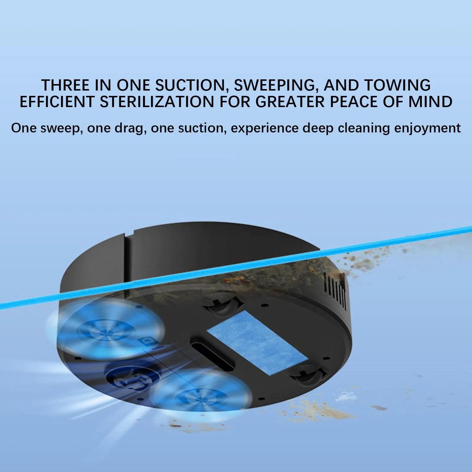 Sweeping Avoidance Intelligent Sweeping Robot Vacuum Cleaner - 60 Min Worktime, Smart ...