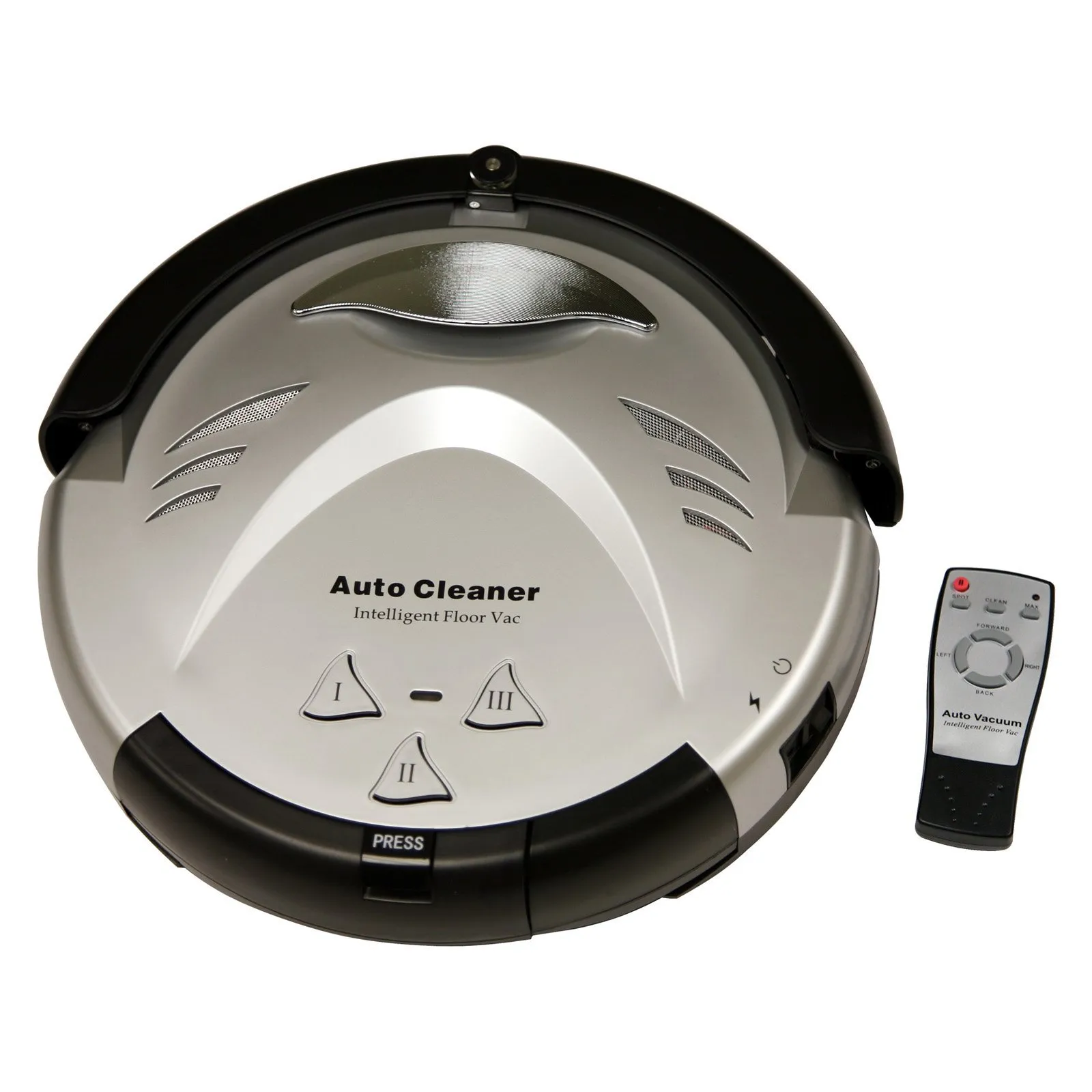 iTouchless Robotic Intelligent Vacuum Cleaner - Fully Automatic, Smart, Remote Control, Easy Clean