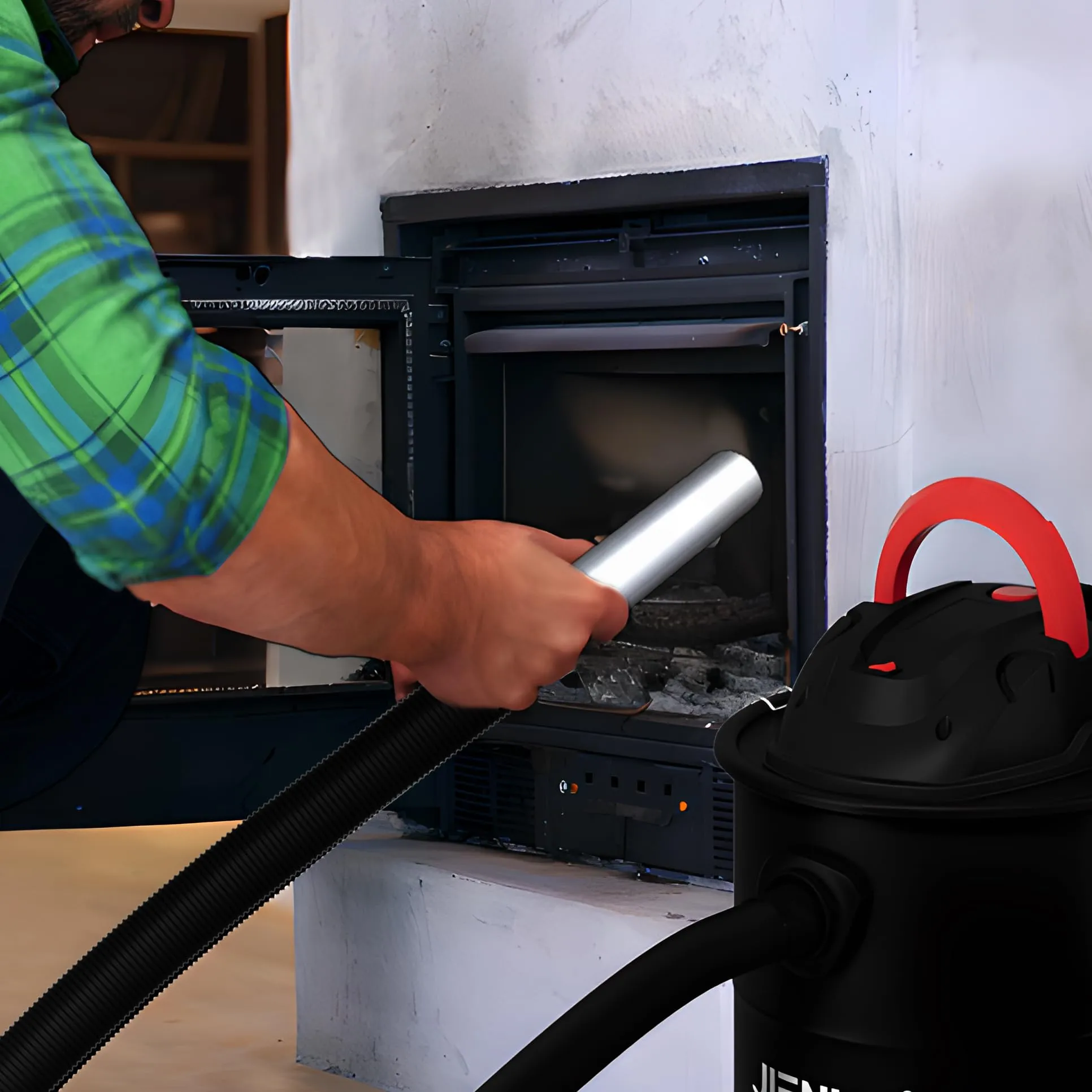 JIENUO 4 Gallon Ash Vacuum Cleaner with 1000W Suction, Semi Auto Filter Clean, Blower Function - Image 6