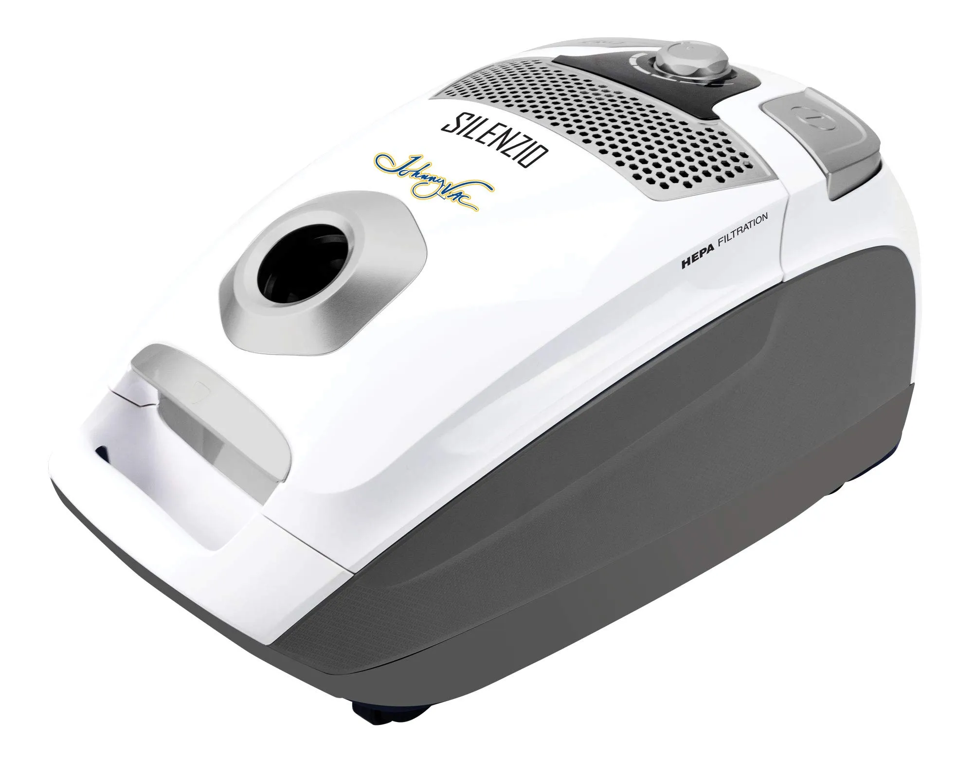 Johnny Vac Silenzio Canister Vacuum - HEPA Filtration, Turbo Air Nozzle, Telescopic Handle & Brushes 3 Johnny Vac Silenzio Canister Vacuum - HEPA Filtration, Turbo Air Nozzle, Telescopic Handle & Brushes - Image 3