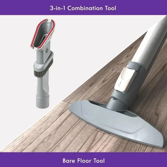 Kenmores 200 Series Bagged Canister Vacuum - HEPA Filtration, Adjustable Height, Purple - Image 2