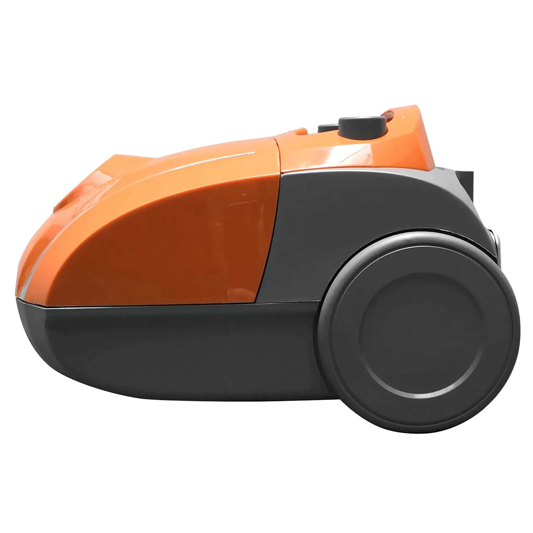 Koblenz Canister Vacuum Cleaner - Corded, Compact Design, Powerful 1200W Motor, Orange/Gray - Image 4