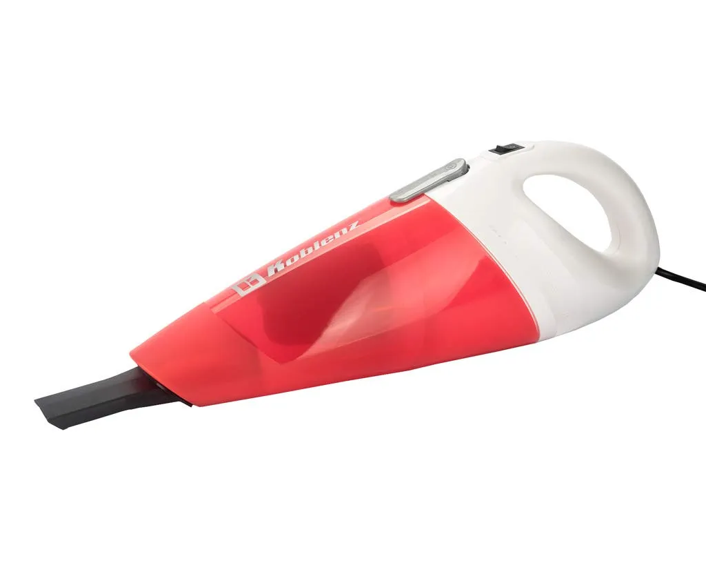 Koblenz Corded 120V Hand Vac - Lightweight, 400W Power, 18ft Cord, White/Pink for Pet Hair Cleaning - Image 5