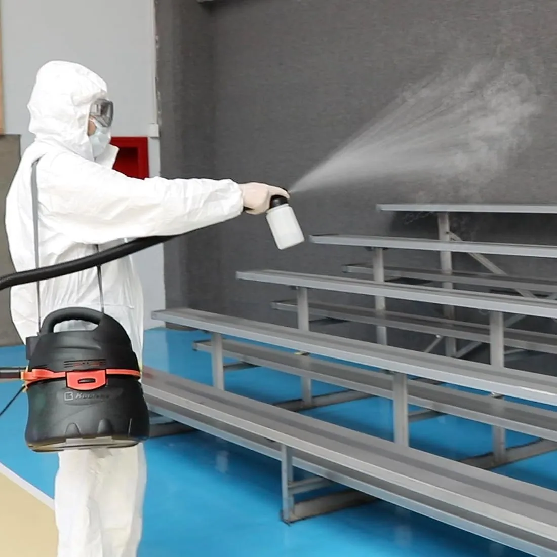 Koblenz WD-390 S K2 Portable Wet-Dry Vacuum Cleaner, 3 Gallon Tank, 2.0 HP, Black - Image 3