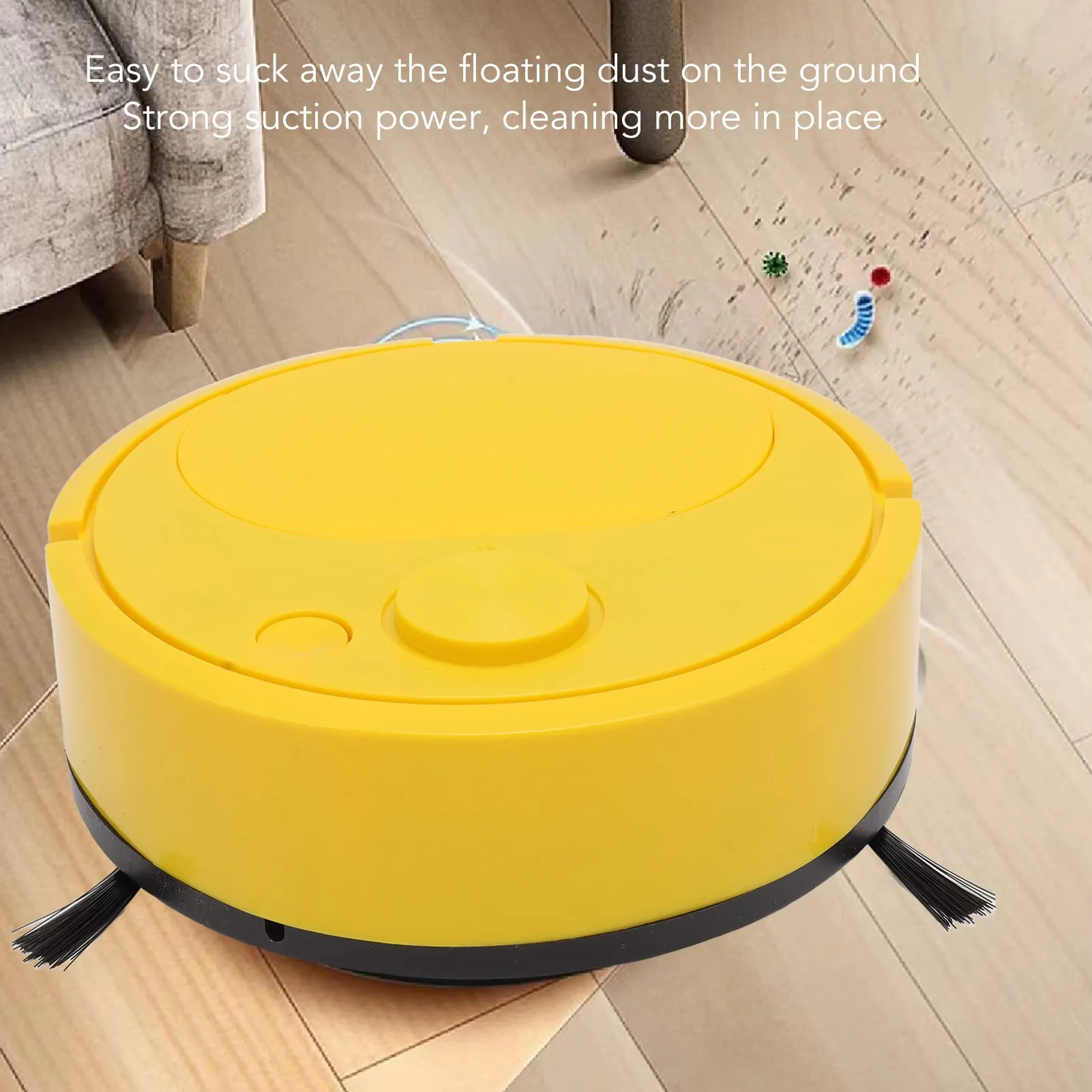 Sweeping Avoidance Luqeeg Smart Sweeping Robot Vacuum Cleaner - Strong Suction, Automatic ...