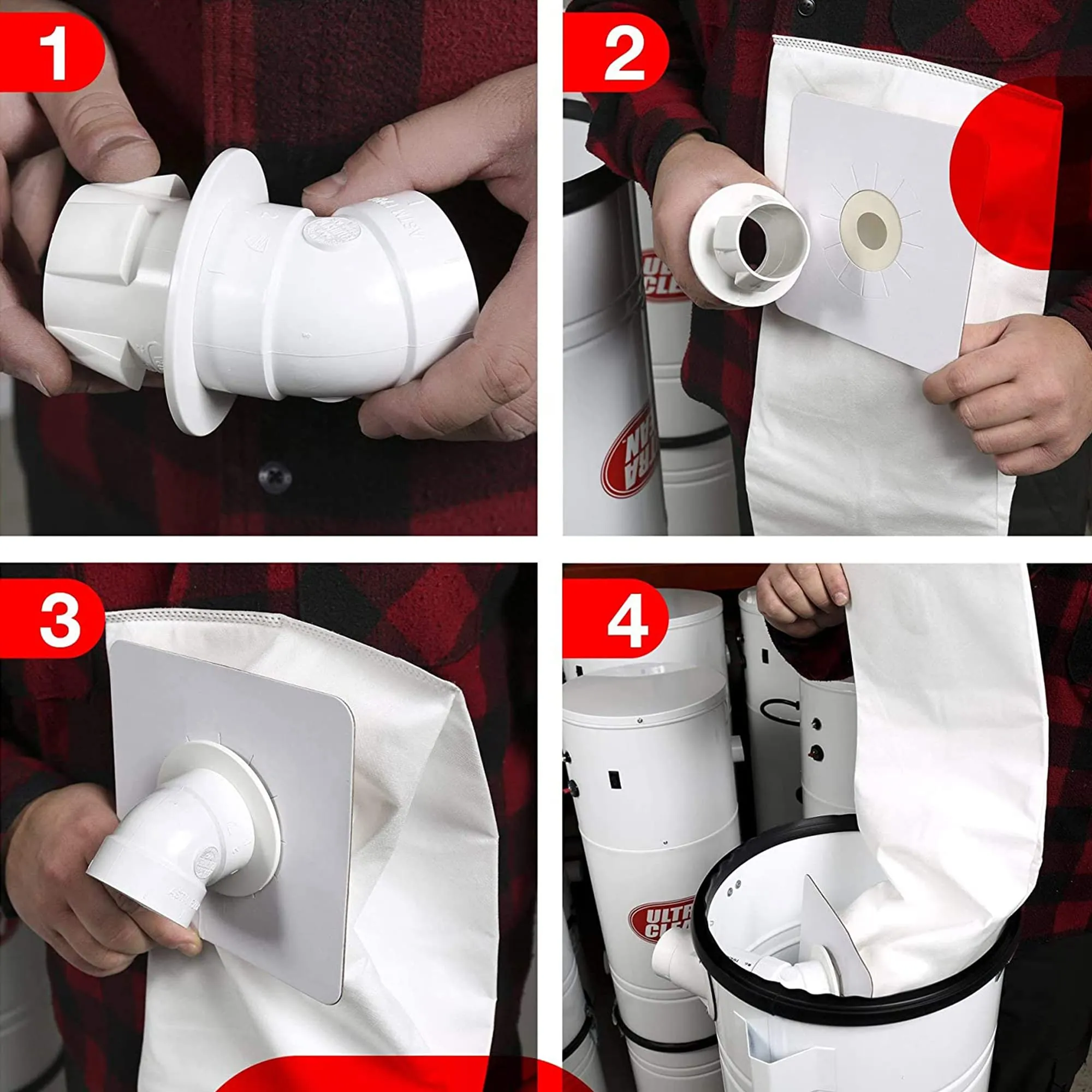 Made in Canada Ultra Clean SC200 Central Vacuum System with Electric Hose and Garage Kit - Image 6