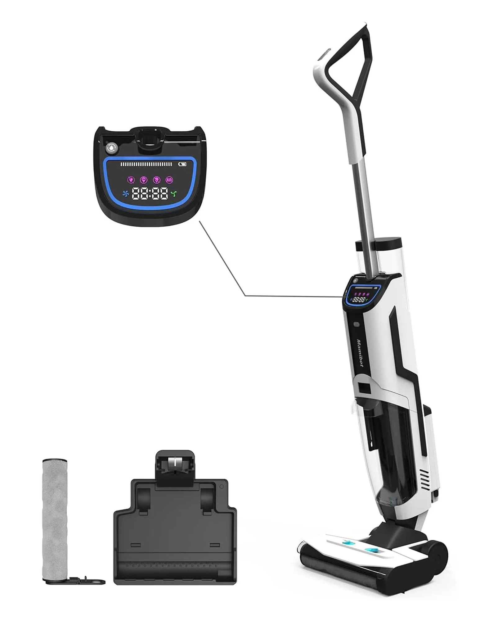 Mamibot Cordless Wet Dry Vacuum Cleaner & Mop, Smart Multi-Surface Cleaner with Self-Cleaning System 1 Mamibot Cordless Wet Dry Vacuum Cleaner & Mop, Smart Multi-Surface Cleaner with Self-Cleaning System