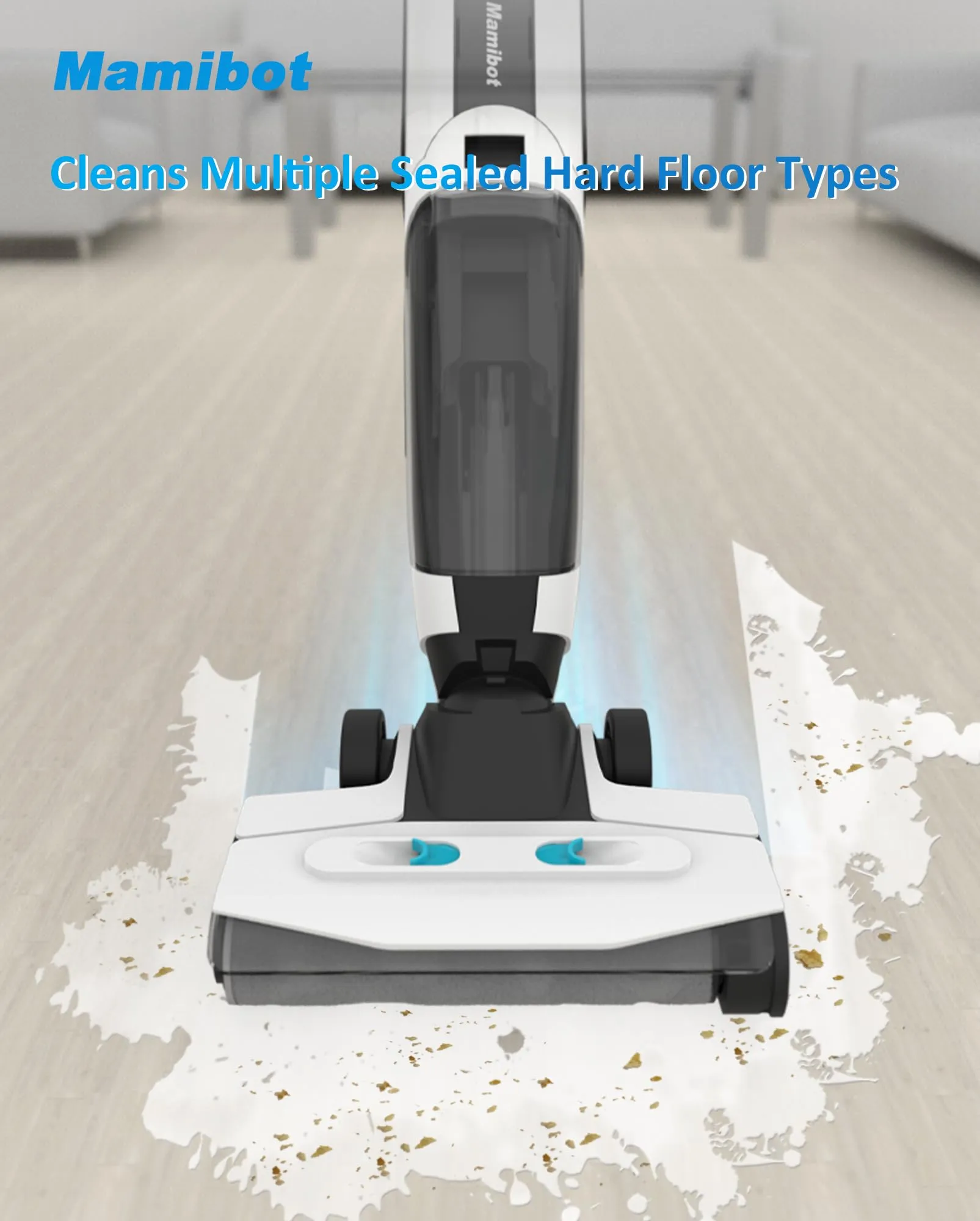 Mamibot Cordless Wet Dry Vacuum Cleaner & Mop, Smart Multi-Surface Cleaner with Self-Cleaning System 6 Mamibot Cordless Wet Dry Vacuum Cleaner & Mop, Smart Multi-Surface Cleaner with Self-Cleaning System - Image 6