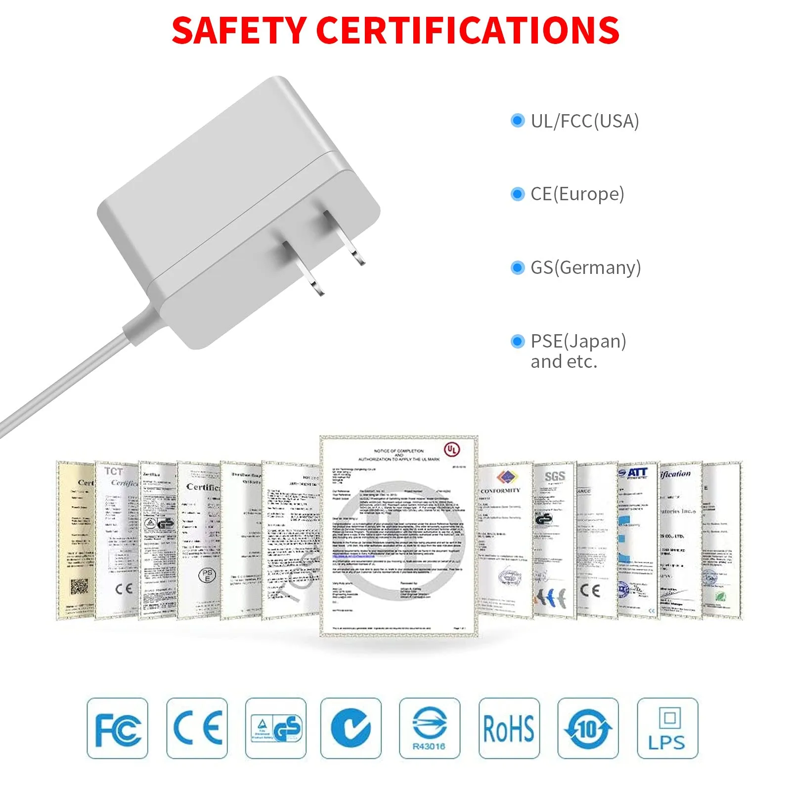 MEROM 15V Charger for Black & Decker Handheld Vacuum - Genuine White Replacement Cord - Image 6