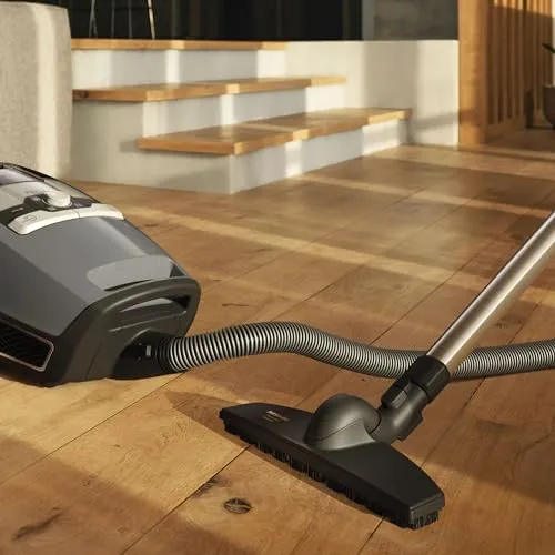 Miele Blizzard CX1 Pure Suction Bagless Canister Vacuum Cleaner, Graphite Grey, Ideal for Hard Floors - Image 11