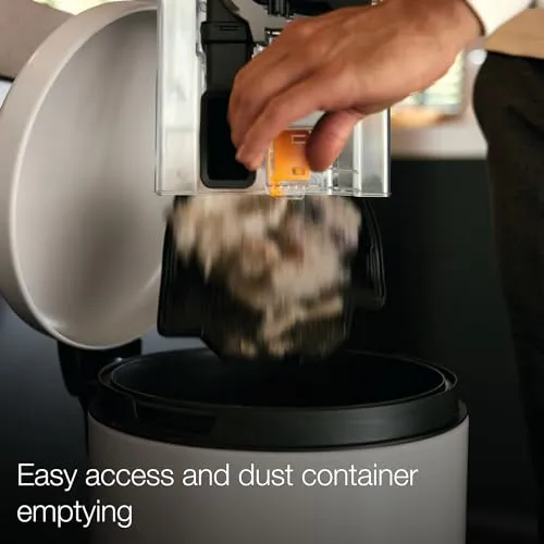 Miele Blizzard CX1 Pure Suction Bagless Canister Vacuum Cleaner, Graphite Grey, Ideal for Hard Floors - Image 5