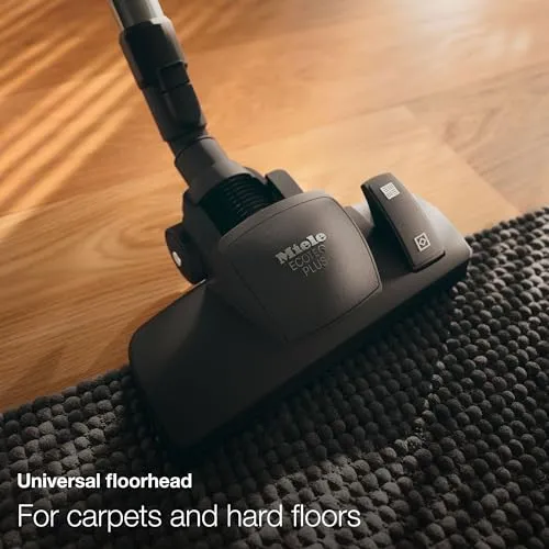 Miele Blizzard CX1 Pure Suction Bagless Canister Vacuum Cleaner, Graphite Grey, Ideal for Hard Floors - Image 7