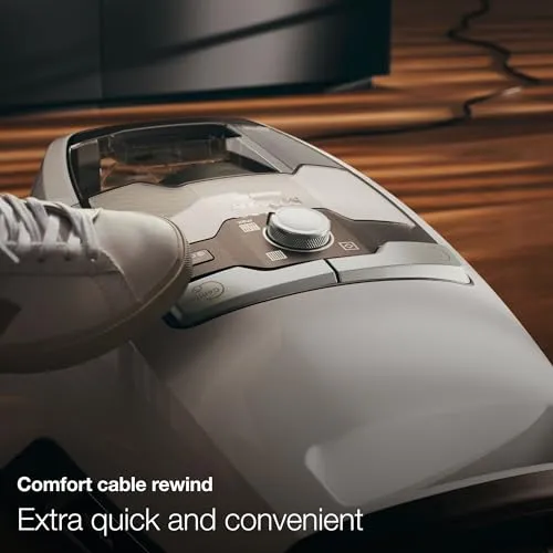 Miele Blizzard CX1 Pure Suction Bagless Canister Vacuum Cleaner, Graphite Grey, Ideal for Hard Floors - Image 9