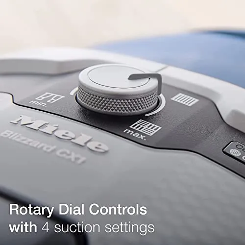 Miele Blizzard CX1 Turbo Team Bagless Canister Vacuum, Tech Blue with 7 Essential Tools 3 Miele Blizzard CX1 Turbo Team Bagless Canister Vacuum, Tech Blue with 7 Essential Tools - Image 3