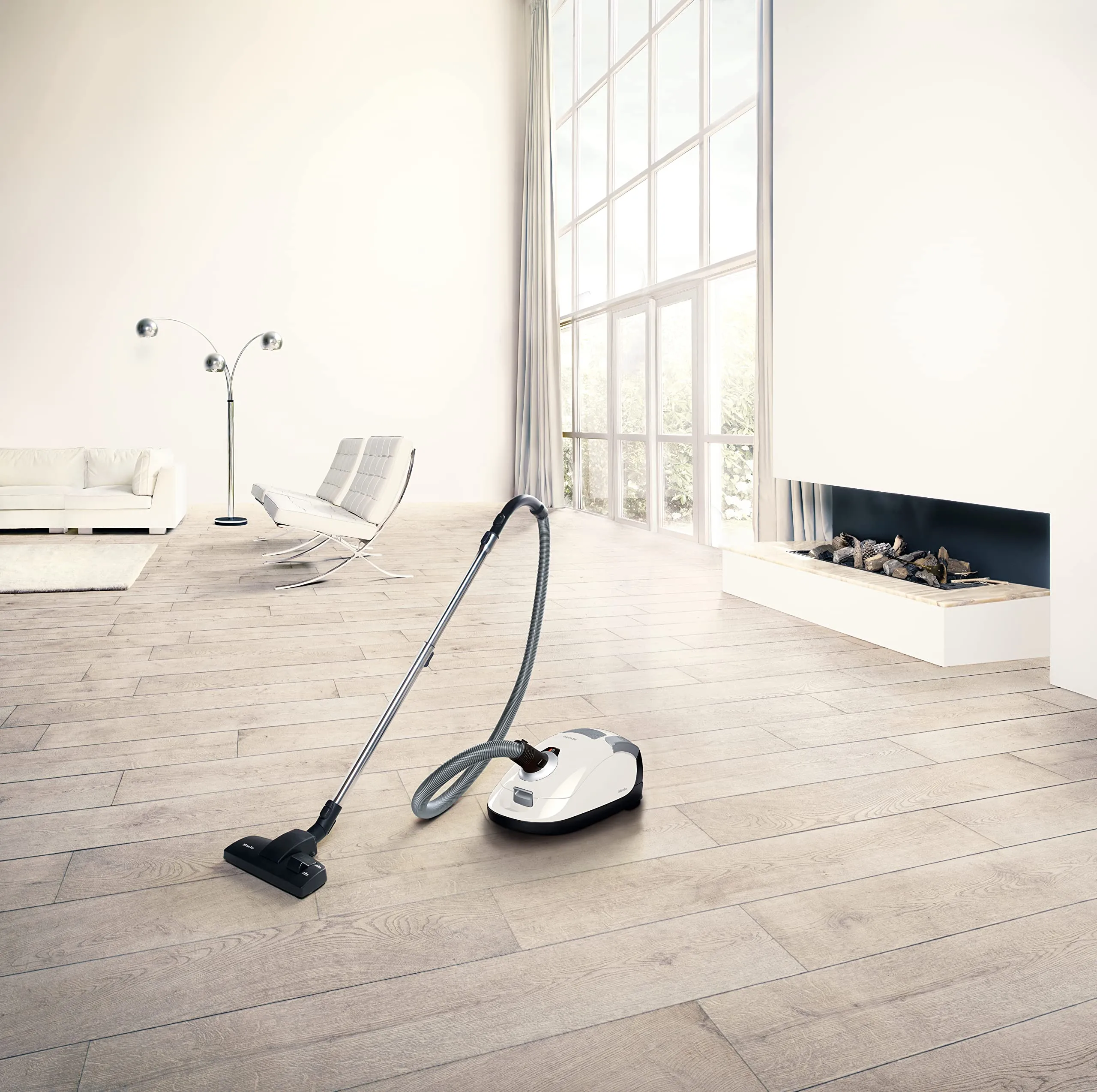 Miele Compact C1 Pure Bagged Canister Vacuum - Powerful Suction for Hard Floors & Low-Pile Carpet - Image 5
