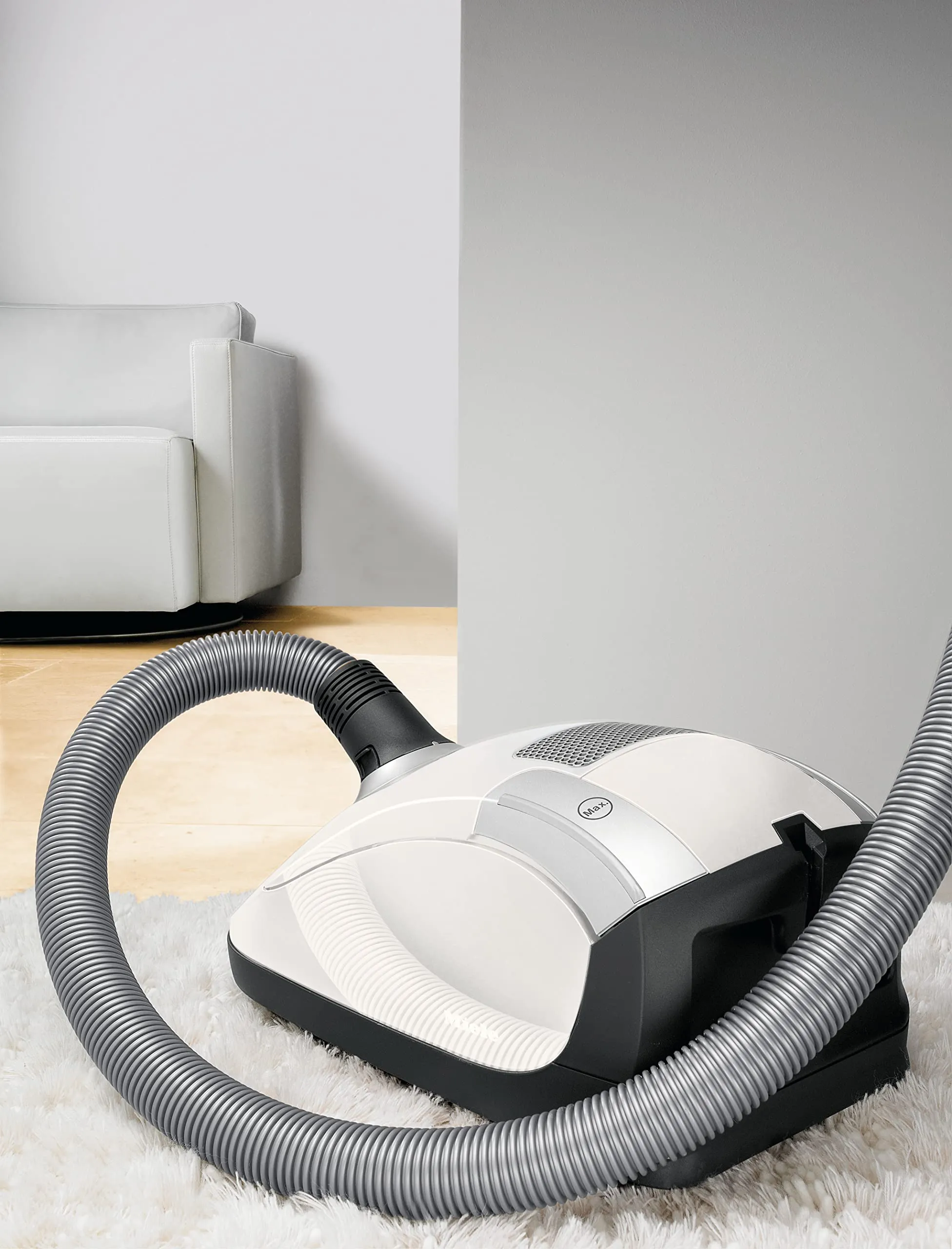 Miele Compact C1 Pure Bagged Canister Vacuum - Powerful Suction for Hard Floors & Low-Pile Carpet - Image 8