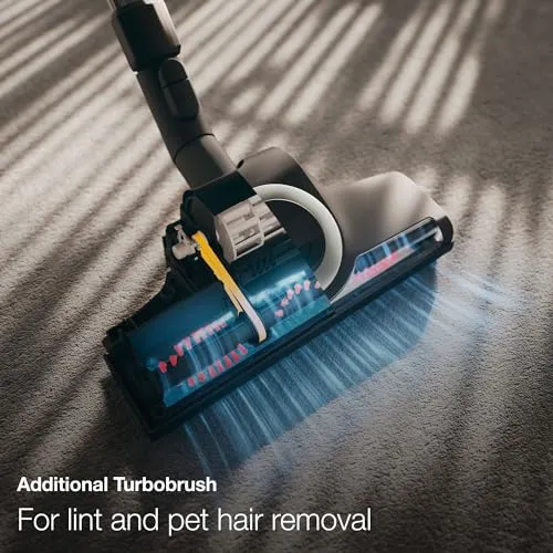 Miele Complete C3 Calima Bagged Canister Vacuum Cleaner - Turbobrush, Low-Medium Pile Carpet, Curry Yellow - Image 6