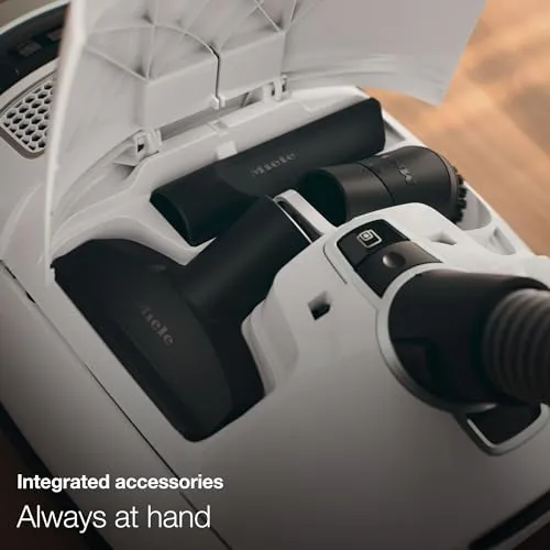 Miele Complete C3 Calima Bagged Canister Vacuum Cleaner - Turbobrush, Low-Medium Pile Carpet, Curry Yellow - Image 9