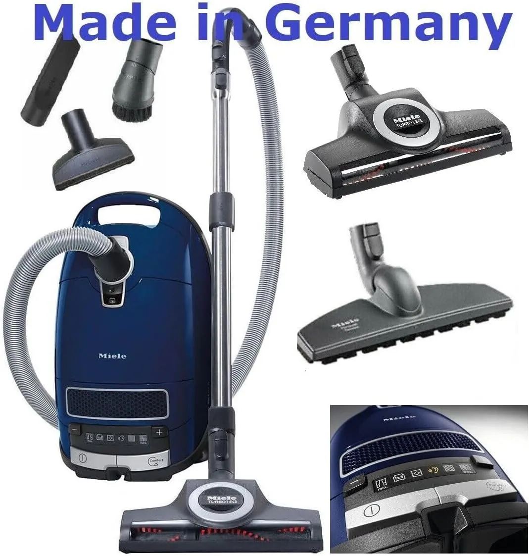 Miele Complete C3 Multi Surface Canister Vacuum with Turbo Head, HEPA Filter, XL Value Pack 2 Miele Complete C3 Multi Surface Canister Vacuum with Turbo Head, HEPA Filter, XL Value Pack - Image 2