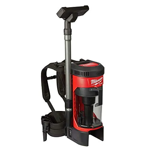 Milwaukee 0885-20 M18 FUEL 3-in-1 Backpack Vacuum Tool - Powerful Suction, Versatile Accessories