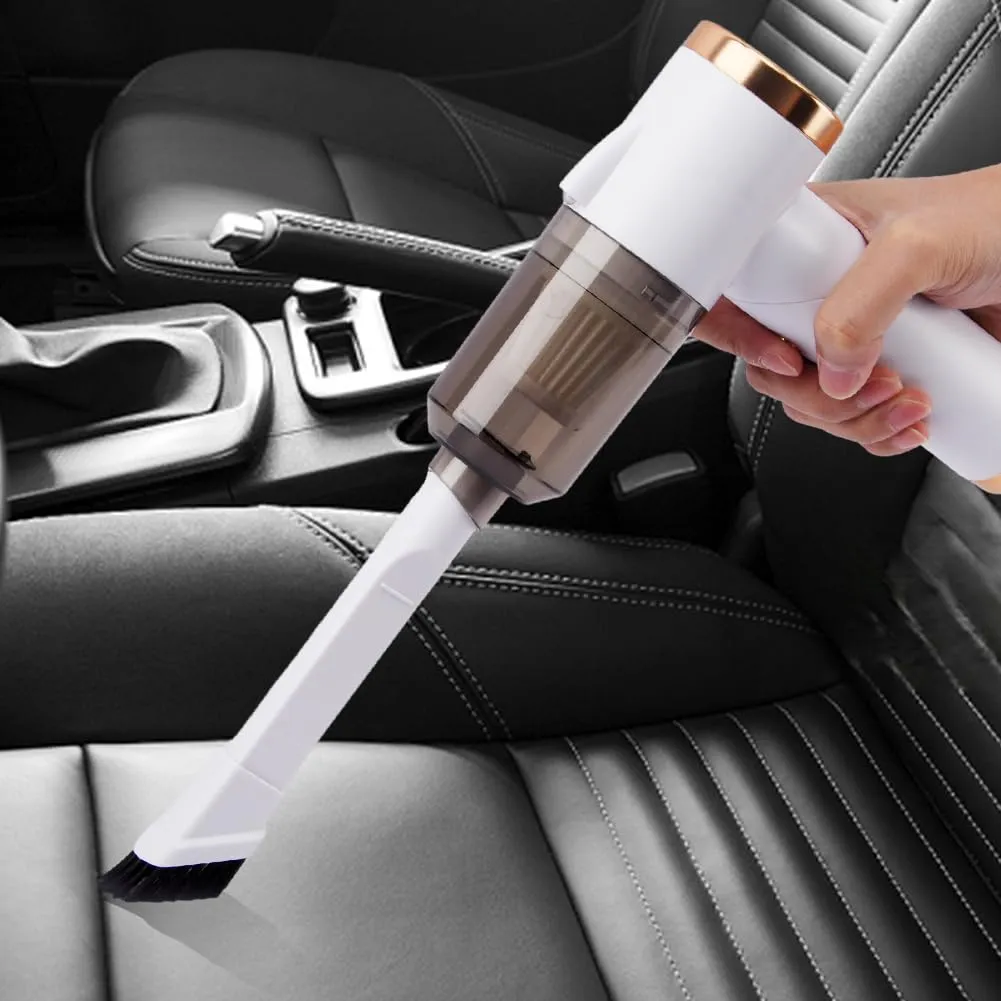 Mini Handheld Vacuum Cleaner - 9000PA Suction, Cordless, Lightweight, 2-in-1 Dust Buster & Blower - Image 4