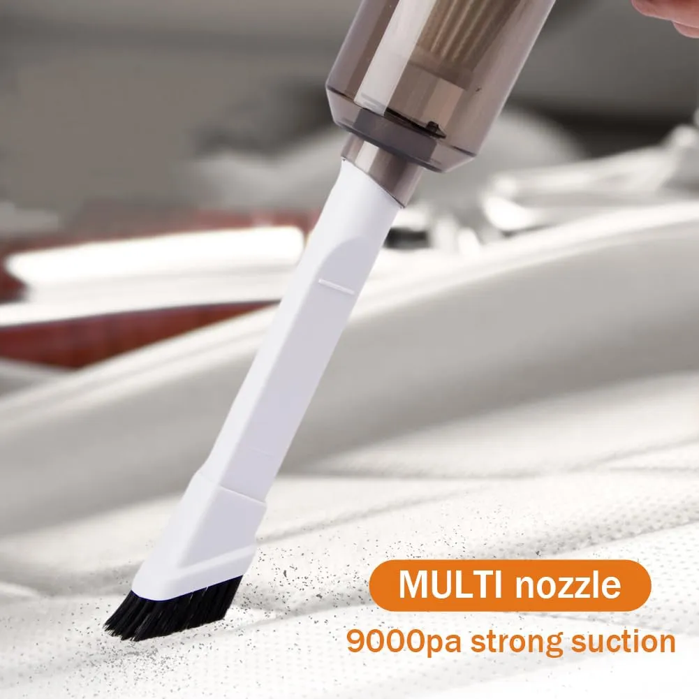 Mini Handheld Vacuum Cleaner - 9000PA Suction, Cordless, Lightweight, 2-in-1 Dust Buster & Blower - Image 5