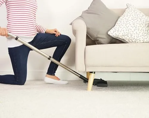 NaceCare Canister Vacuum, Red - Compact Design with 680W Motor, TriTex Filtration & Tools - Image 5