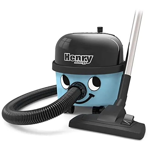 NaceCare Henry HVA160 Blue Canister Vacuum with Allergy Easing HEPA Filter and AST9 Kit 1 NaceCare Henry HVA160 Blue Canister Vacuum with Allergy Easing HEPA Filter and AST9 Kit