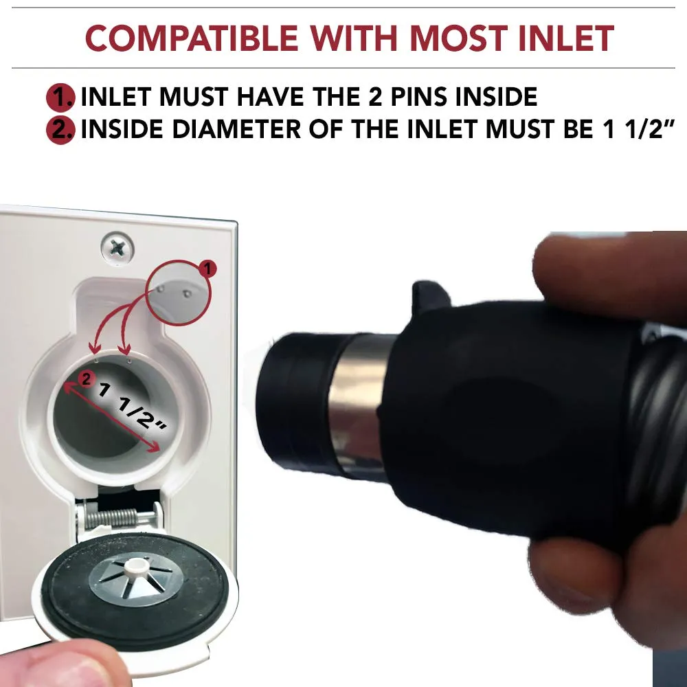 Nadair 700 AW Compact Central Vacuum System with Hybrid Filtration, 30ft Accessory Kit, Silver - Image 6