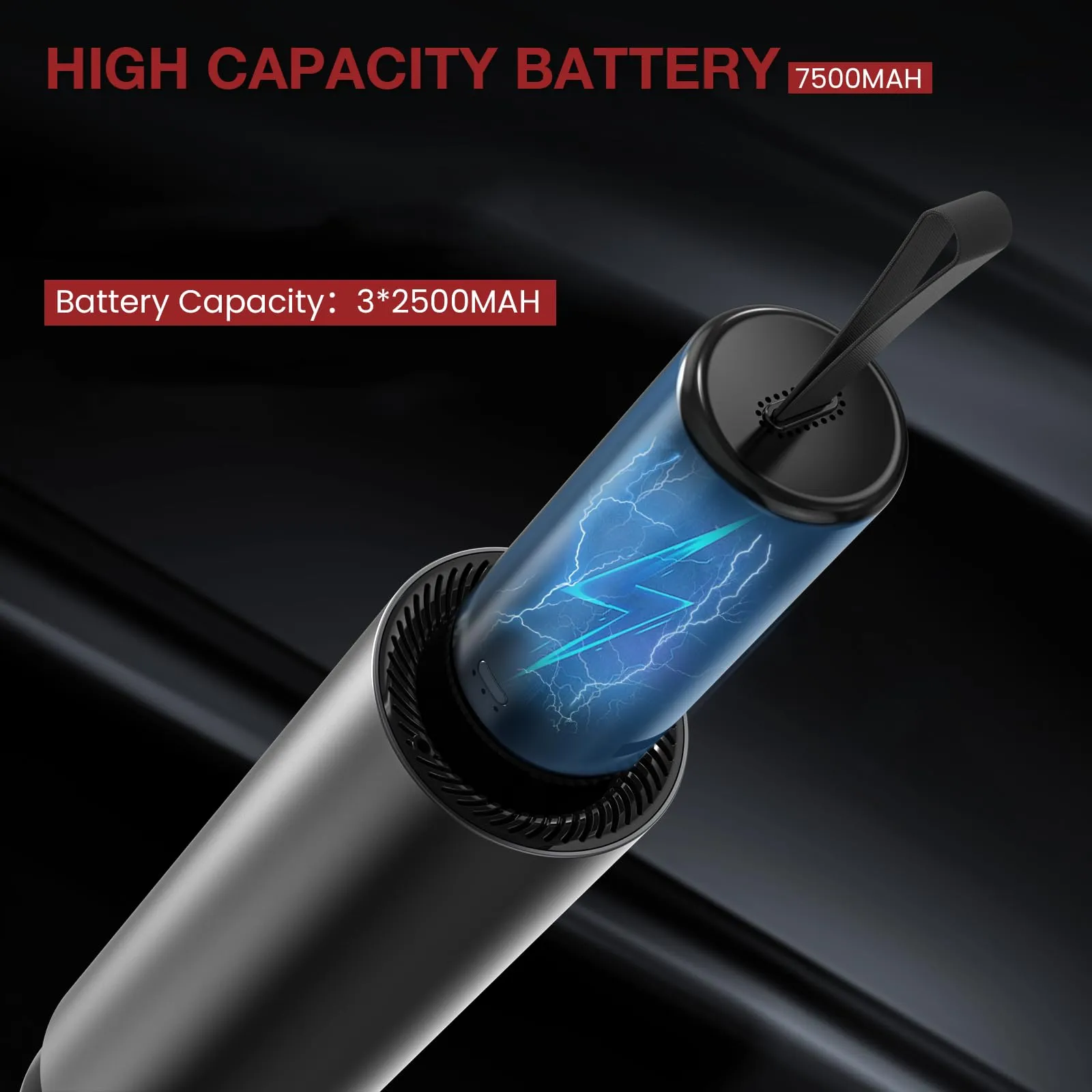 NEXPOW Handheld Car Vacuum Cleaner with Power Bank, 10000PA Cordless Portable Vacuum for Car & Home - Image 6