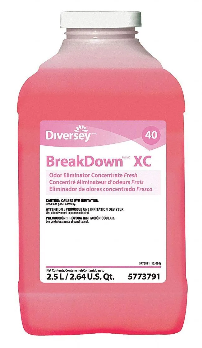 Odor Eliminator 2.5L Fresh Scent Red Jug, PK2 - Diversey Janitorial & Cleaning Supplies