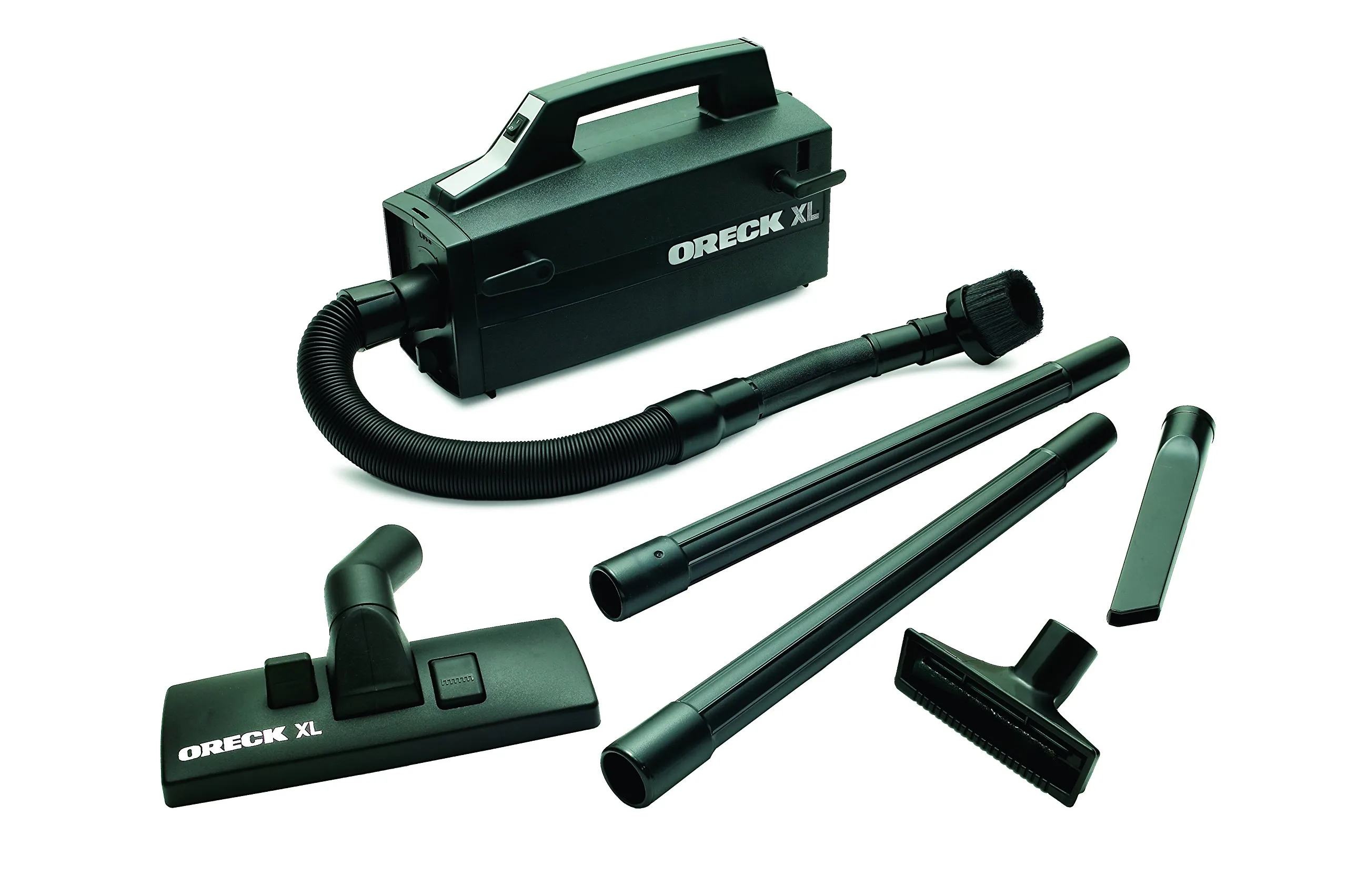 Oreck Super-Deluxe Compact Canister Vacuum Cleaner - Lightweight, Powerful, Ideal for Hard-to-Reach Areas