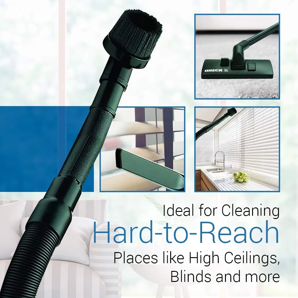 Oreck Super-Deluxe Compact Canister Vacuum Cleaner - Lightweight, Powerful, Ideal for Hard-to-Reach Areas - Image 4