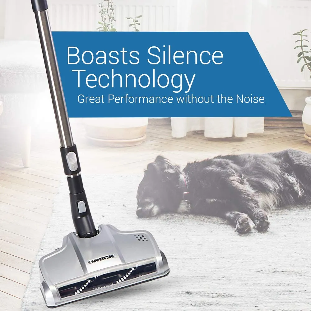 Oreck Venture Pro Multifloor Bagged Canister Vacuum Cleaner - Corded, 5 Suction Speeds, HEPA System - Image 8