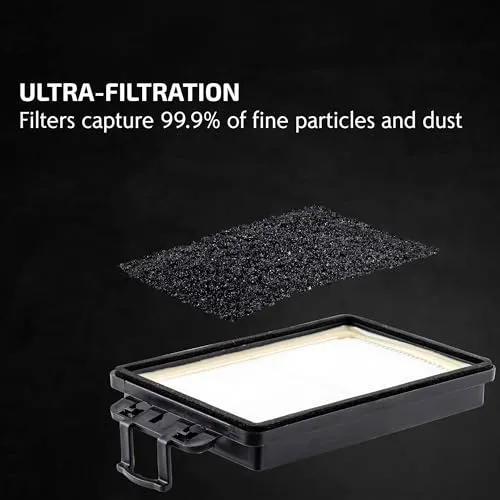 OVENTE Disposal Dust Bags for ST1600B Vacuum Cleaner - Pack of 8, Compact, Effective, Eco-Friendly - Image 4