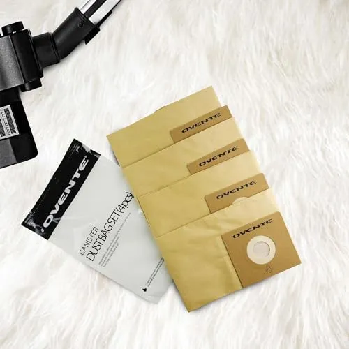 OVENTE Disposal Dust Bags for ST1600B Vacuum Cleaner - Pack of 8, Compact, Effective, Eco-Friendly - Image 7