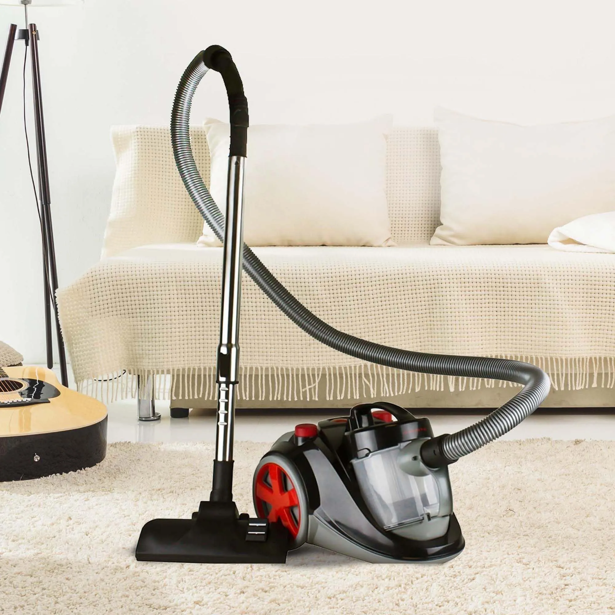 OVENTE Replacement Dust Container for Bagless Vacuum ST2000 ST2010, Transparent Design, Black 6 OVENTE Replacement Dust Container for Bagless Vacuum ST2000 ST2010, Transparent Design, Black - Image 6