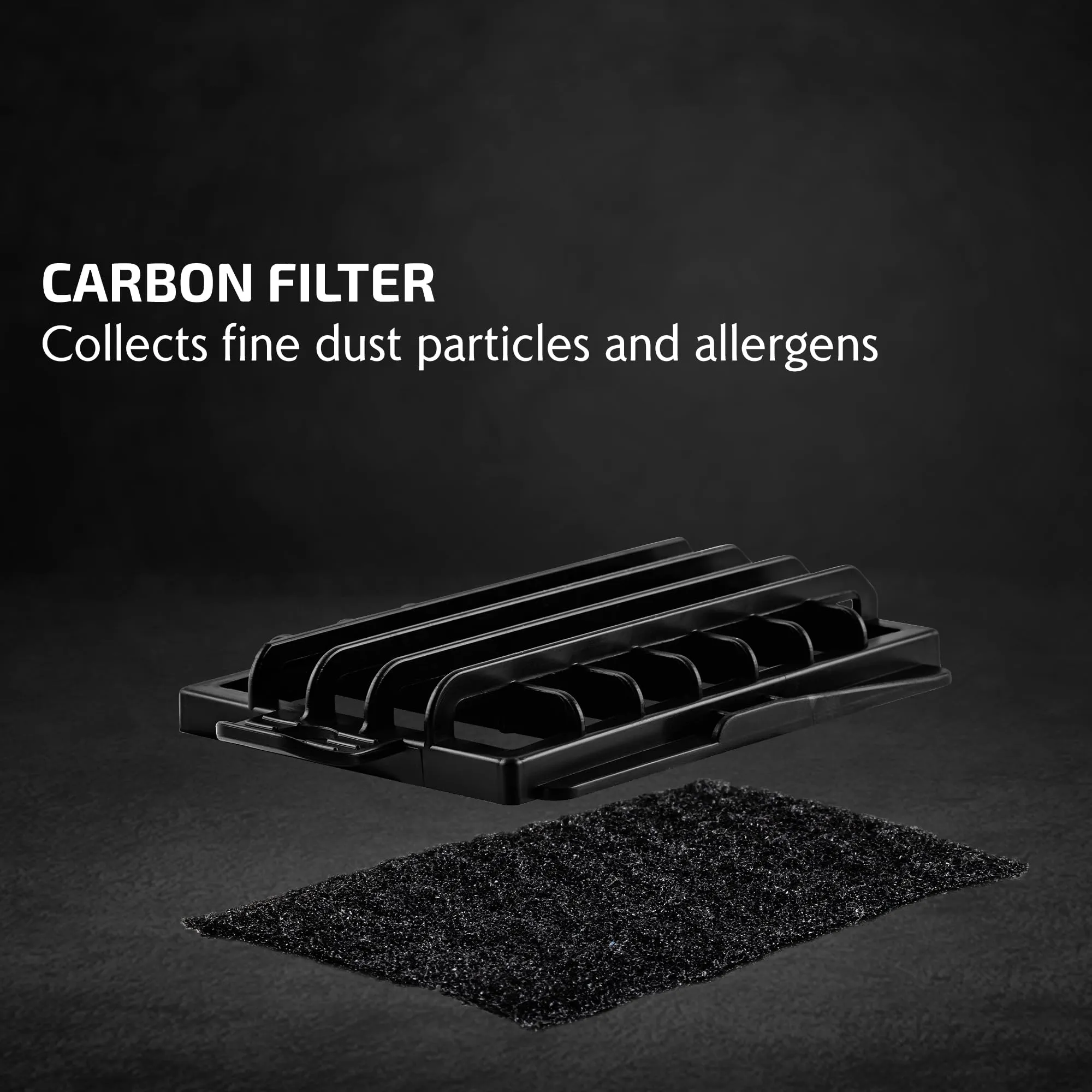 OVENTE ST1600 Motor Foam Replacement Filter - Washable & Reusable, Fits Electric Vacuum Cleaner - Image 3