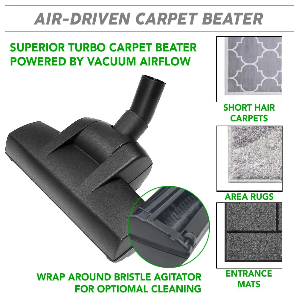 OVO Heavy Duty Central Vacuum System, Hybrid Filtration, 700 Air Watts, 35L Canister, White 8 OVO Heavy Duty Central Vacuum System, Hybrid Filtration, 700 Air Watts, 35L Canister, White - Image 8