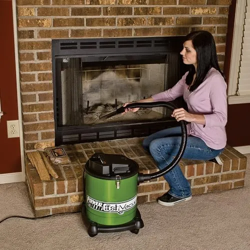 PowerSmith PAVC101 10 Amp Ash Vacuum - 3 Gallon Capacity, Green / Black, Metal Hose, Quiet Operation - Image 9
