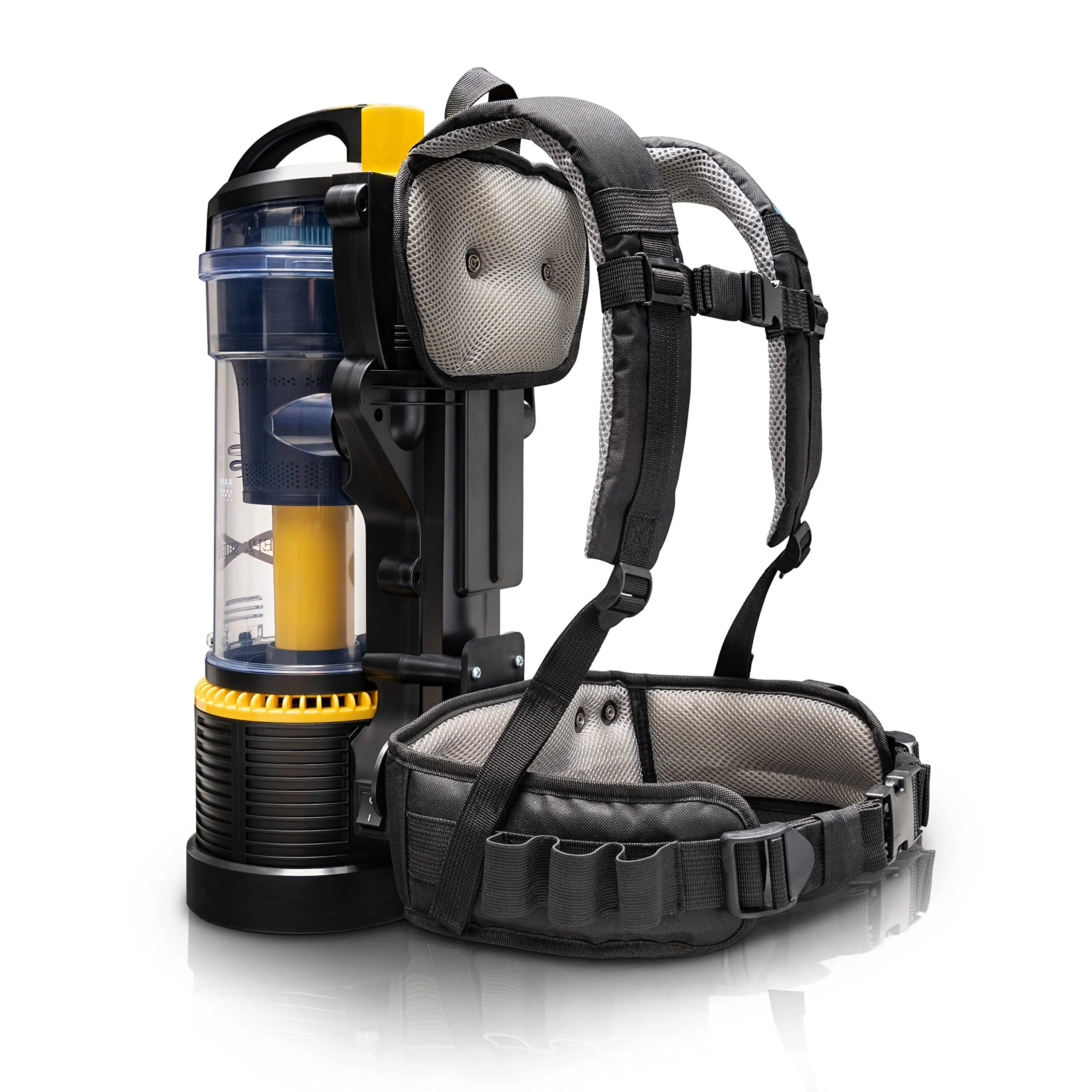 Prolux 2.0 Commercial Bagless Backpack Vacuum Cleaner with Power Nozzle Kit & Dual HEPA Filters - Image 3