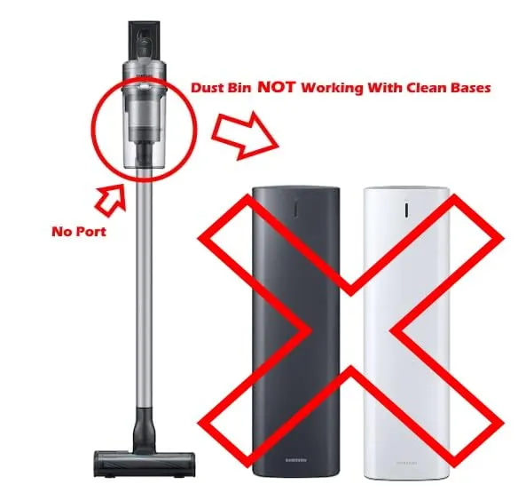 Replacement Dust Bin Canister for Samsung Jet 60 Series Fit Flex Pet Multi-Surface Vacuum - Image 2