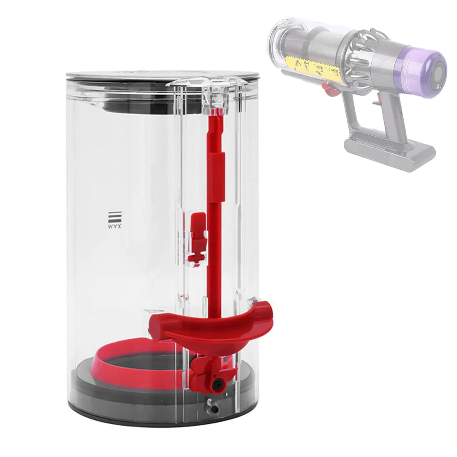 Replacement Dust Bin for Dyson V11 V15 Vacuum Cleaner - Large Canister Part No. 965443-01